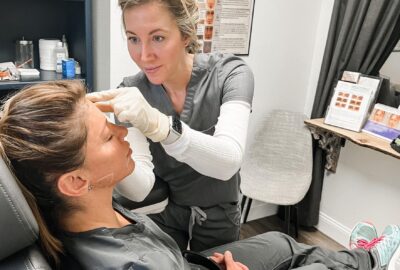 We have a range of neurotoxins available including Xeomin, Botox, and Dysport, all administered by our skilled Nurse Practitioner, Melinda